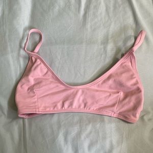 KNIGHT SWIMWEAR ANGEL TOP - BLUSH - SZ SMALL